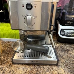 Breville Cafe Roma Espresso Maker - Stainless Steel